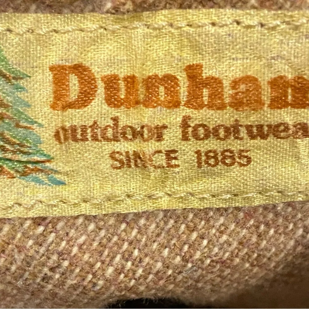 Dunham Vtg Mens Chukka Boot Tan Leather Size 9D